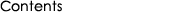 Contents